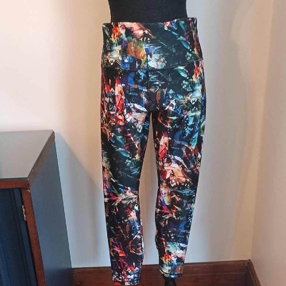 RBX Multicolor Abstract Leggings